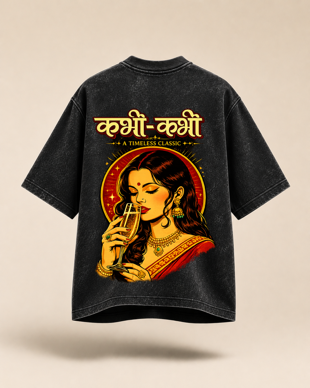 Kabhi-Kabhi | A Timeless Classic Oversized T-Shirt