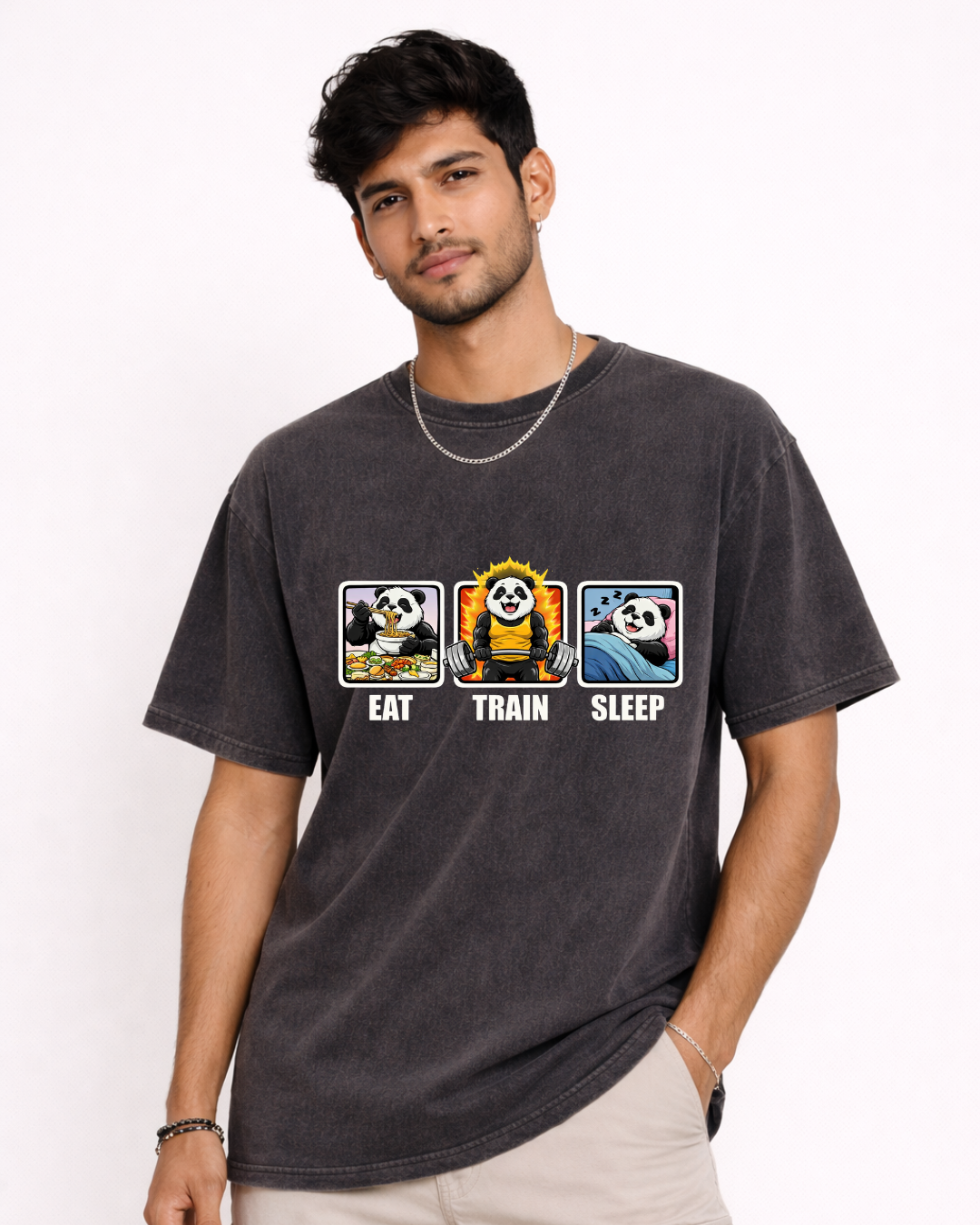 Eat, Train, Sleep Graphic Tee