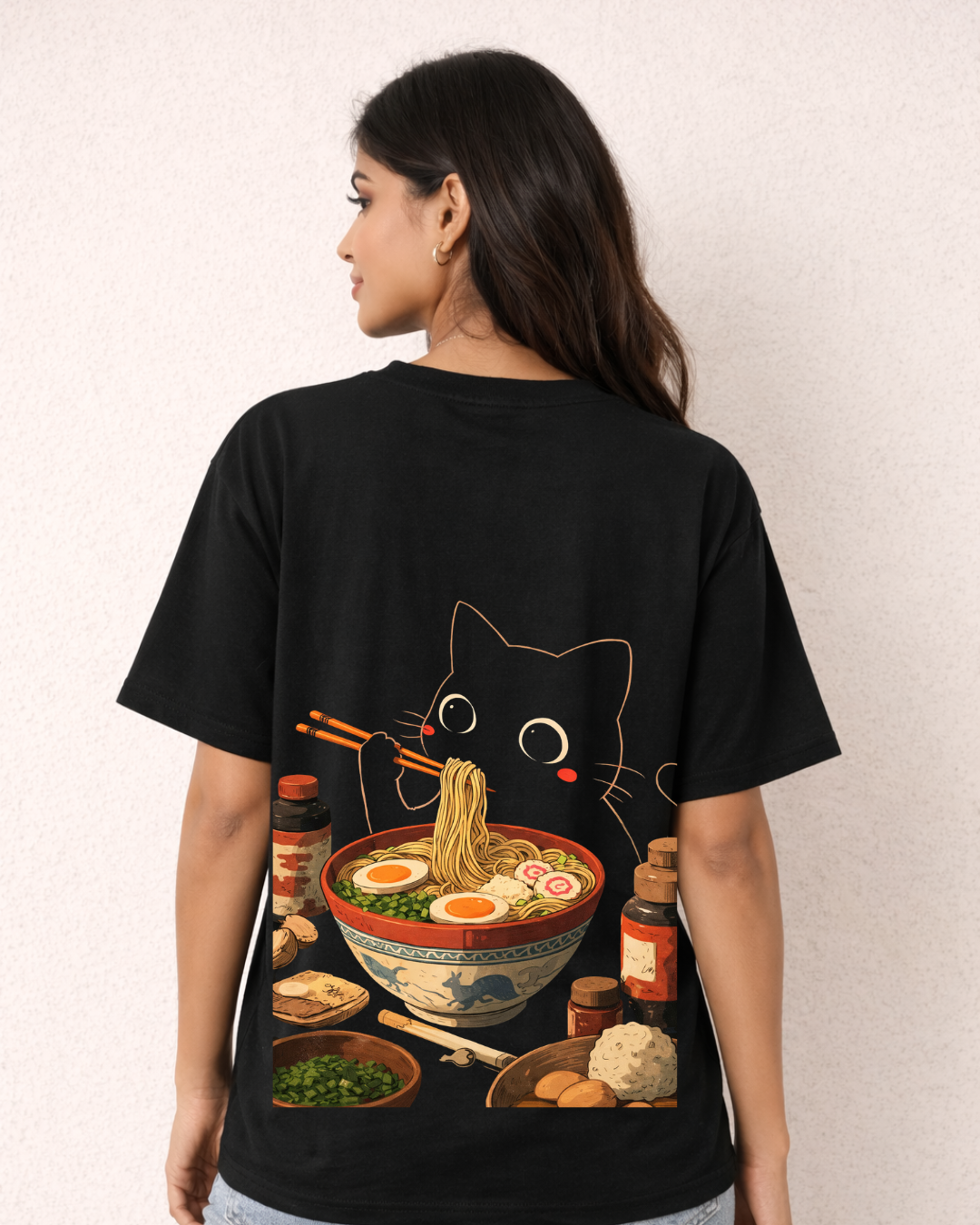 Ramen Cat Graphic Tee