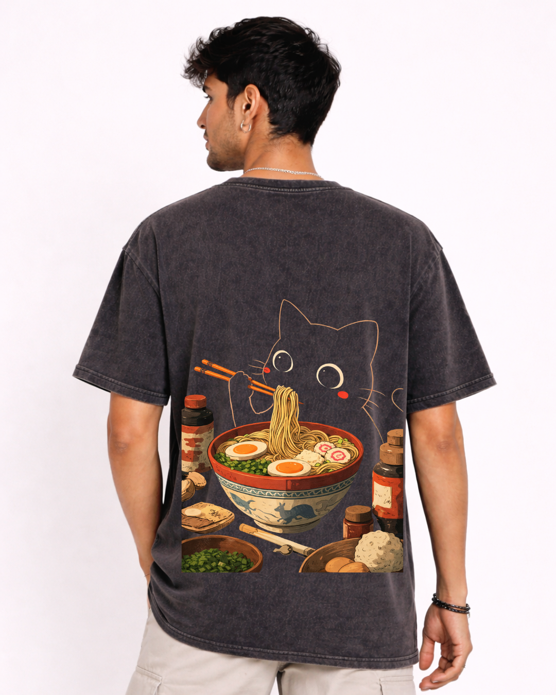 Ramen Cat Graphic Tee