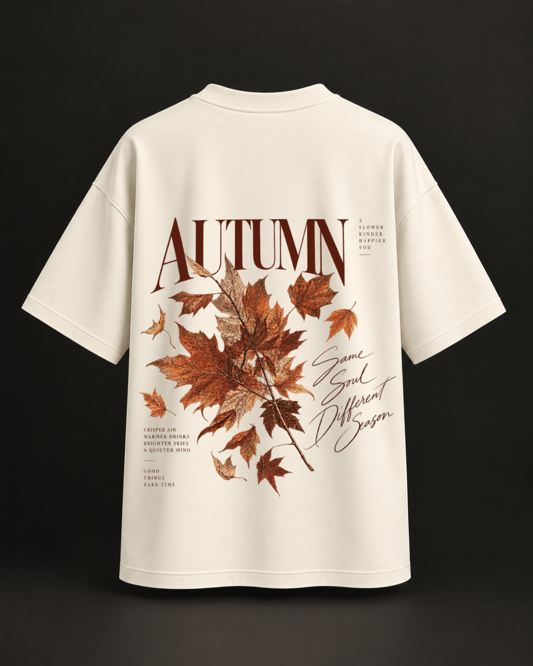Fall State of Mind Oversized Tshirt