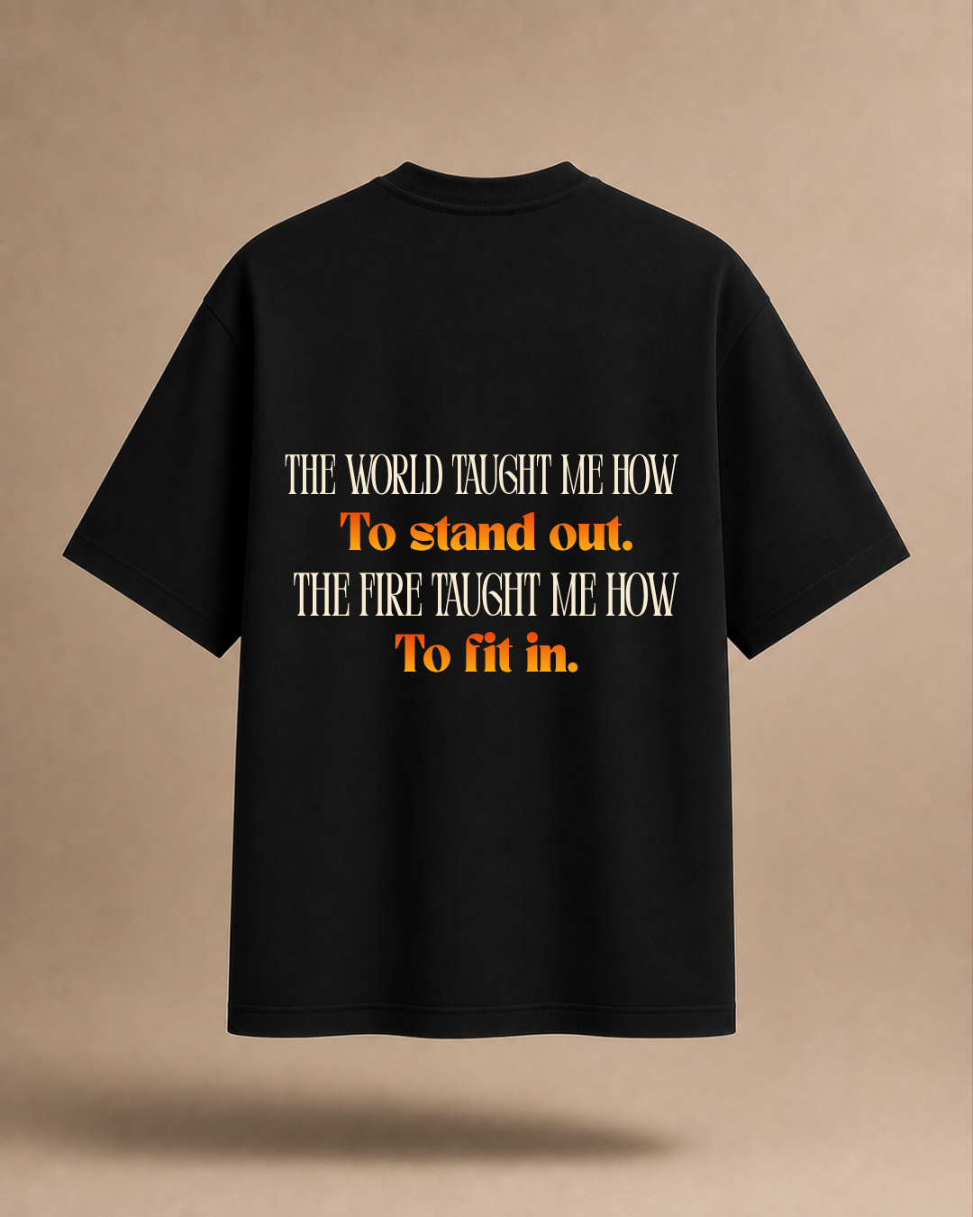 Built To Ignite | Black & Grey Acid Wash T-Shirt