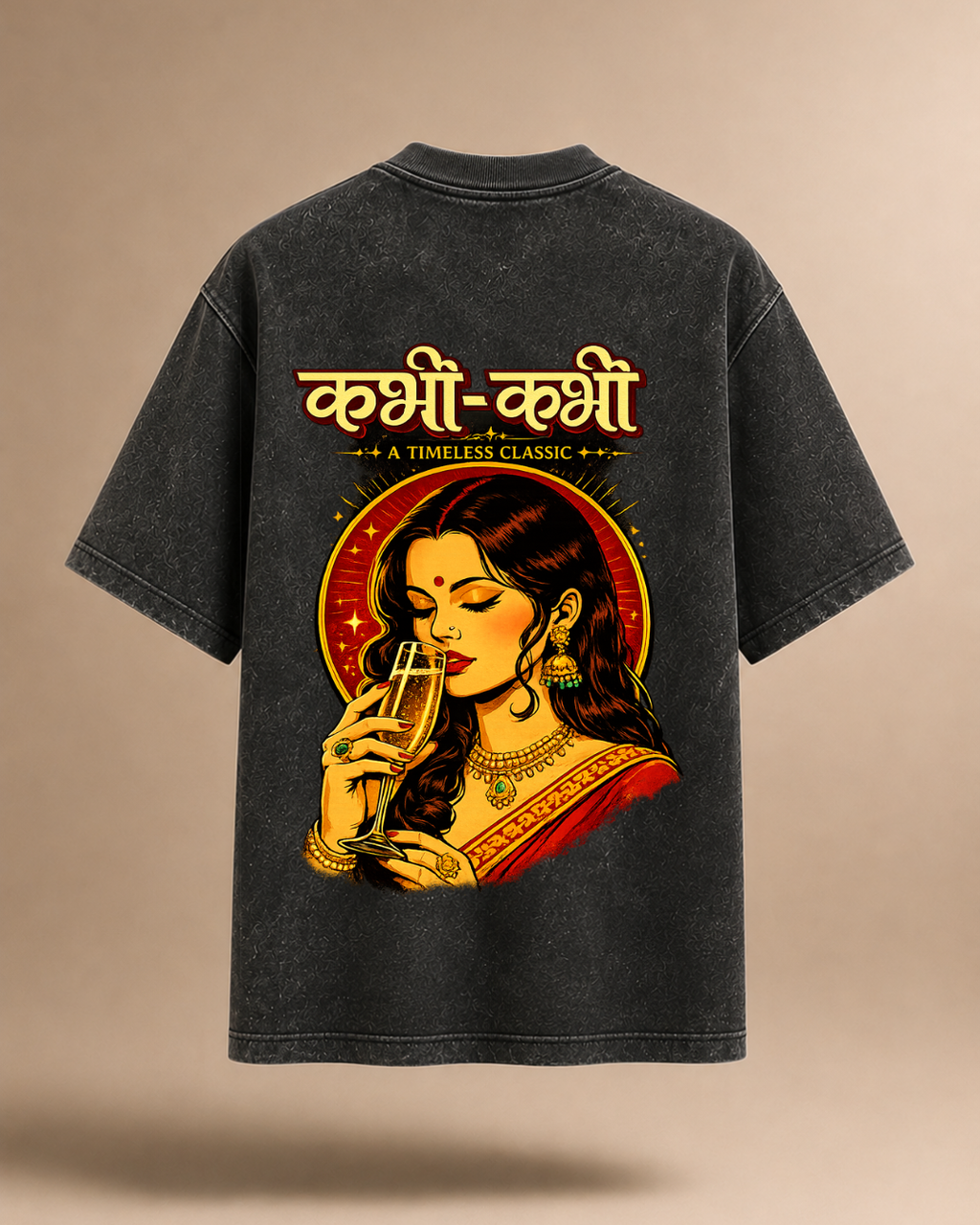 Kabhi-Kabhi | A Timeless Classic Oversized T-Shirt