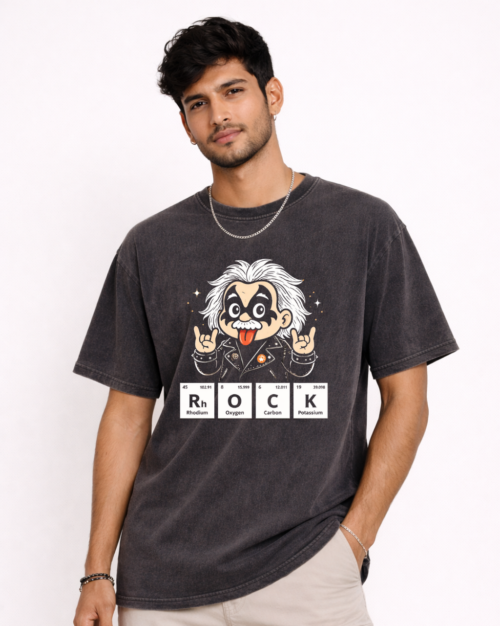 Rock Albert Einstein Graphic Tee