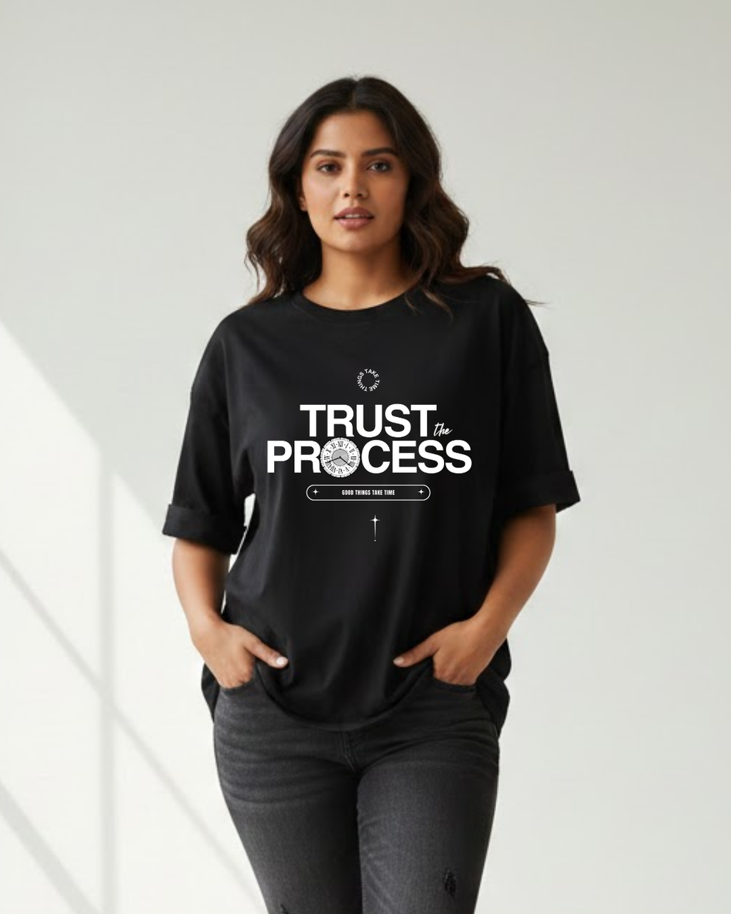 Trusting the Process Oversized Tee
