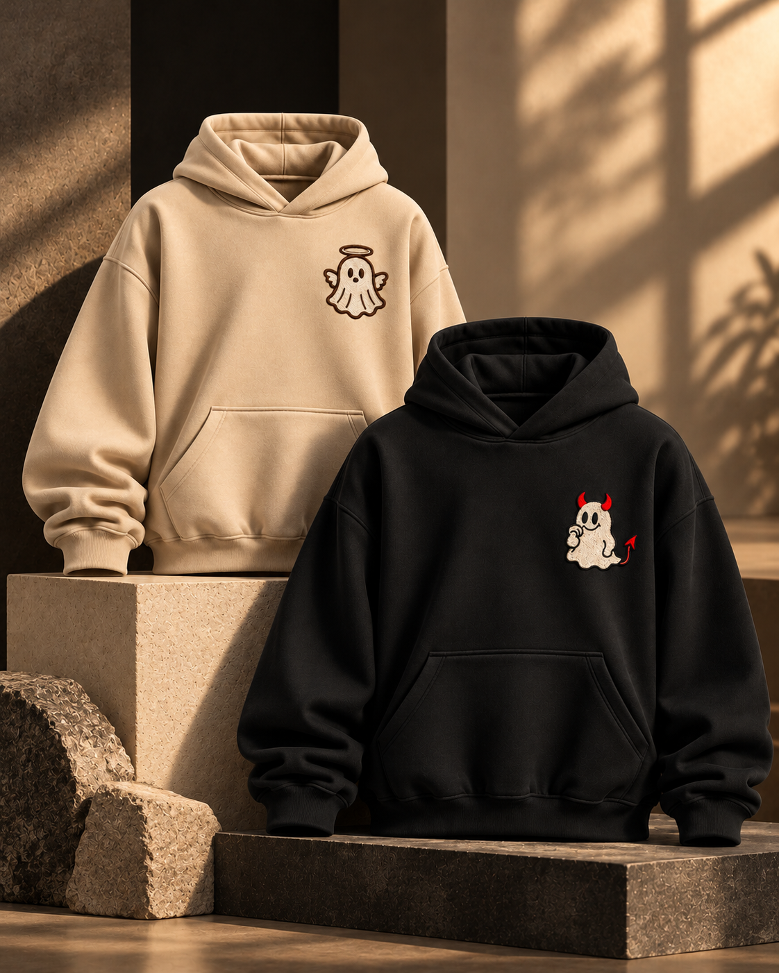 Good Meets Trouble Duo Hoodie